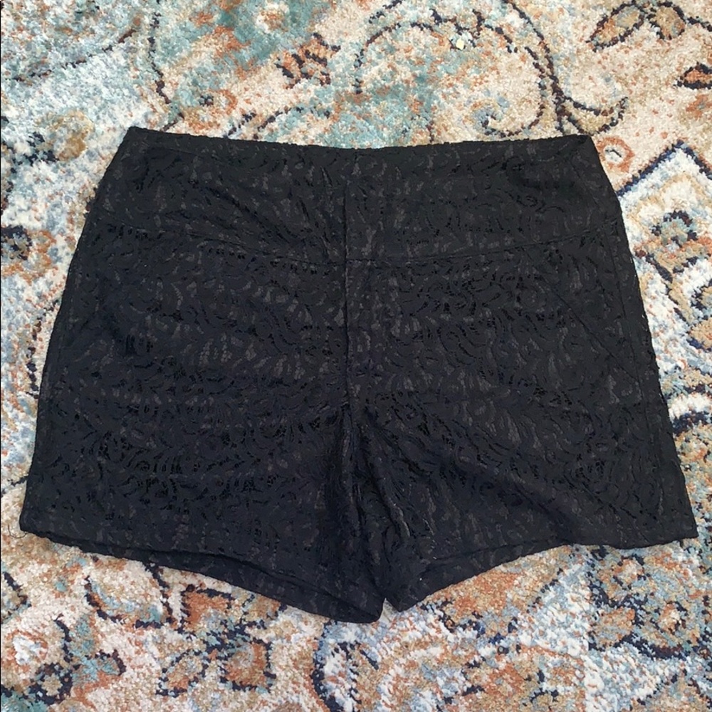 Metaphor Lace Shorts